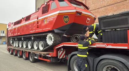 Tjekkiet tester nyt amfibiekøretøj KALAN, der skal erstatte sovjetisk PTS