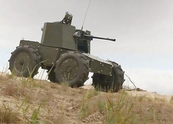 Ukraine har afsløret en angrebsrobot "Lyut" ...