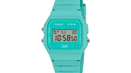 Casio introducerede det nye G-Shock F-91WB-2A2 ur med 7 års batteri