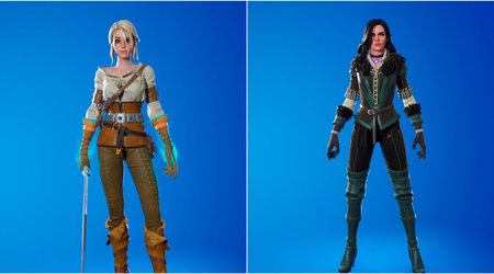 Der findes ikke for mange skins: Insider afslører billeder af Ciri og Jennefer fra The Withcer 3, der skal udgives på Fortnite 