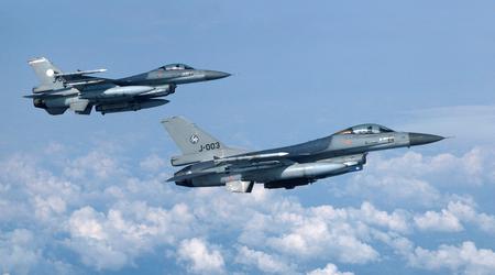 Officielt: Holland vil overføre yderligere 6 F-16 Fighting Falcon-kampfly til Ukraine