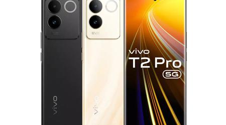 vivo T2 Pro 5G: 120 Hz buet AMOLED-skærm, Dimensity 7200-chip og 64 MP kamera med OIS til 289 USD