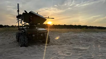 Ukraine har afsløret jordrobotten D-21-11, der er udstyret med et automatisk tårn og kan udføre kampmissioner.