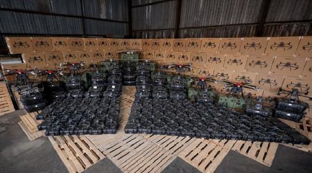 150 DJI Mavic 3E quadcopters, 423 DJI Matrice, Cajan og Leleka-100 droner - Ukraines væbnede styrker modtager over 600 droner