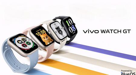 vivo WATCH GT: 1,85″ AMOLED-skærm, eSIM-understøttelse og op til 21 dages batterilevetid til en pris fra $110