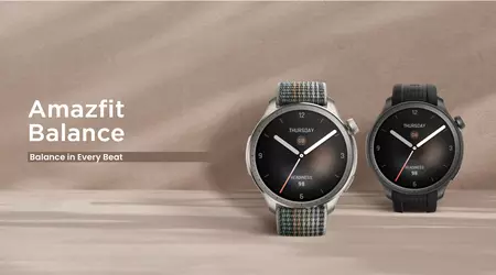 Amazfit Balance: AMOLED-skærm, 46 mm krop, vandbeskyttelse og AI-funktioner til at spore sundhedsmålinger