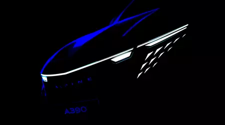Alpine har frigivet det første billede af A390 "sporty fastback"