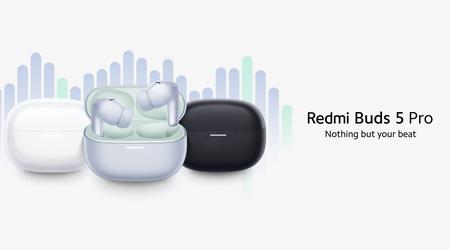 Redmi Buds 5 Pro: mærkets flagskib True Wireless-ørepropper til $78