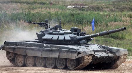 Den 3 millioner dollars dyre moderniserede russiske T-72B3 kampvogn af 2022-modellen bruger et Sosna-U termisk kikkertsigte med en matrix fra franske Thales.