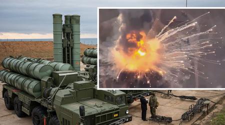 Ruslands S-400 Triumf luftforsvarssystem og missiler med en rækkevidde på 400 km til en værdi af flere hundrede millioner dollars blev ødelagt på Krim.