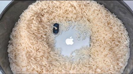Apple opfordrer brugere til at holde op med at lægge våde iPhones i ris