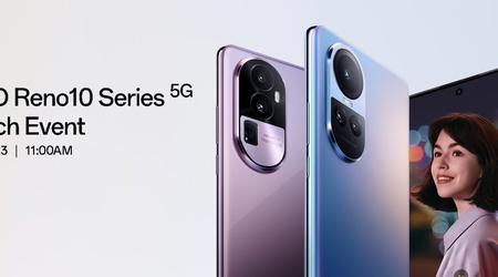 OPPO annoncerer en global dato for offentliggørelsen af Reno 10, Reno 10 Pro og Reno 10 Pro+.