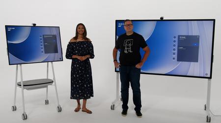 Microsoft annoncerede den interaktive 4K-skærm Surface Hub 3 med portrættilstand og en opdatering til Surface Hub 2S