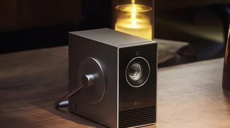 LG CineBeam Qube: 120-tommers projektor med 4K-opløsning