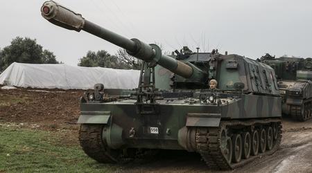 Ukraine modtager tyrkiske T-155 Firtina selvkørende haubitser med en maksimal rækkevidde på 40 km