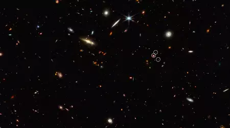 James Webb opdagede ved universets begyndelse begyndelsen til filamentlignende strukturer baseret på mørkt stof, der er 3 millioner lysår langt.