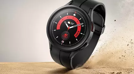 Samsung Galaxy Watch 5 Pro med en 45 mm titaniumkasse og safirglas fås på Amazon med en rabat på op til $192