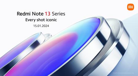 Xiaomi afslører Redmi Note 13-serien af smartphones på det globale marked den 15. januar.