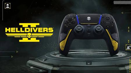 Nu er det officielt: Sony afslører DualSense med tema dedikeret til Helldivers 2