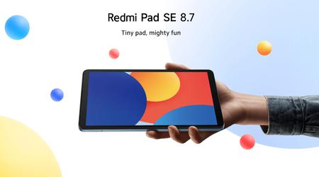 Redmi Pad SE 8.7 med 4G, 90Hz-skærm og MediaTek Helio G85-chip debuterede i Europa