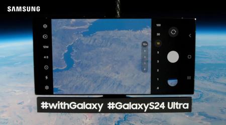 Samsung har sendt flagskibet Galaxy S24 Ultra ud i rummet