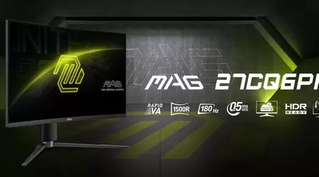 MSI MAG 27CQ6PF: Gamingskærm med 2K-skærm ved 180 Hz til 189 USD