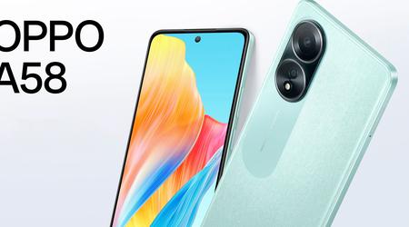 OPPO A58 4G: FHD+-skærm, MediaTek Helio G85-chip, 50 MP dobbeltkamera og IPX4-beskyttelse