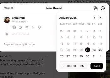 Tråde giver dig nu mulighed for ...