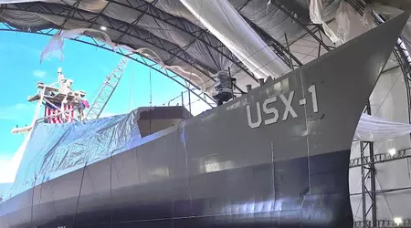 USA har skabt en 50 meter lang flådedrone, der kan bære luftværnsmissiler