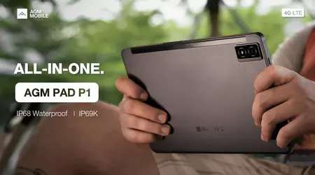 AGM Mobile Pad P1 - tablet med IP68/IP69K-vandtæthed, Android 13 og LTE-understøttelse til en pris fra $200