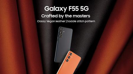 Samsung Galaxy F55 5G: 120Hz AMOLED-skærm, Snapdragon 7 Gen 1-processor, 50 MP kamera og 5000 mAh batteri til $325