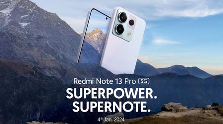 Xiaomi har bekræftet, at de vil afsløre Redmi Note 13 Pro med Snapdragon 7s Gen 2-chip ombord den 4. januar.