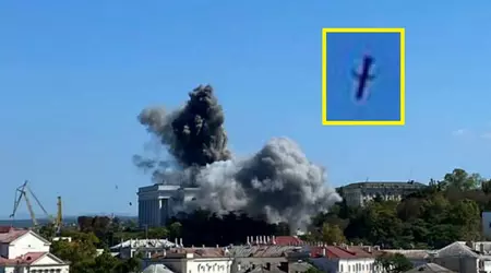 Storm Shadow / SCALP EG-missiler ramte hovedkvarteret for Den Russiske Føderations Sortehavsflåde på Krim under et møde med ledende personale.