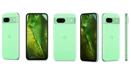 Google Pixel 8a er dukket op i nye gengivelser af høj kvalitet, smartphonen kan ses fra alle sider