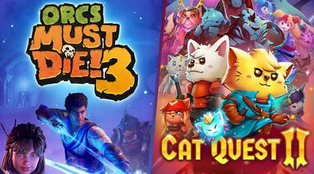 Søde kattekillinger og blodtørstige orker: Epic Games Store er begyndt at give Cat Quest II og Orcs Must Die 3 actionspil væk