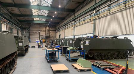Det belgiske firma John Cockerill moderniserer M113 pansrede mandskabsvogne til Ukraines væbnede styrker