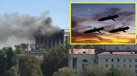 Ukrainske missiler ødelægger den russiske Sortehavsflådes hovedkvarter på Krim