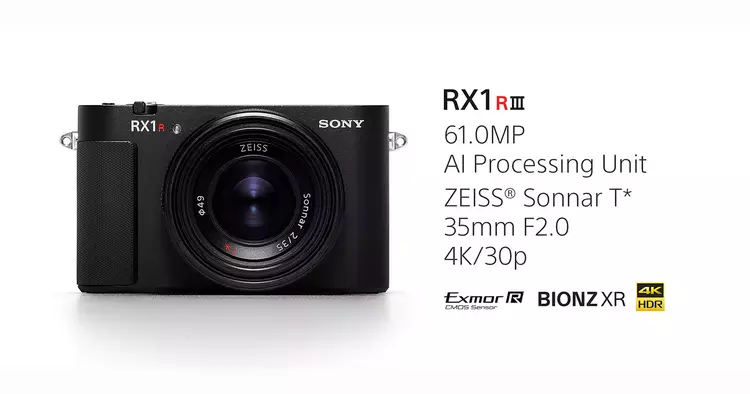 Sony har afsløret RX1R III kompaktkameraet ...
