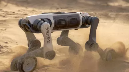 Deep Robotics Lynx M20: en robot hund på hjul til transport af redningsmænds last (video)