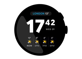 Google opdaterer vejr-widget på Wear OS: ...