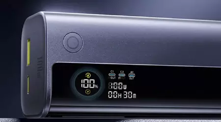 Ny fra Baseus: 10000 mAh kompakt paverbank med 100W effekt for kun 27$