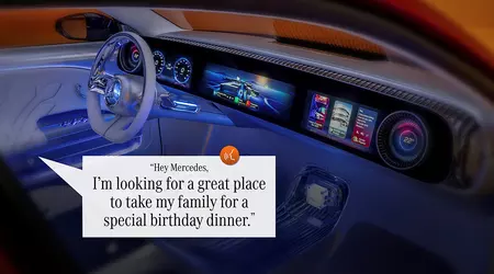 Mercedes-Benz og Google vil lære den AI-drevne stemmeassistent at svare på punktforespørgsler på Google Maps på en implementerbar måde