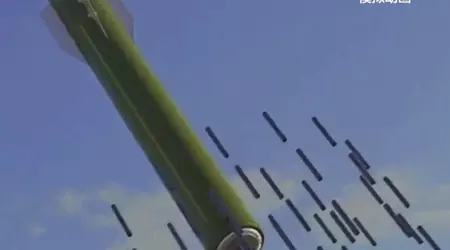 Kina præsenterer grafitbombe: det er et våben til at afkorte hele byer fra elektricitet (video)