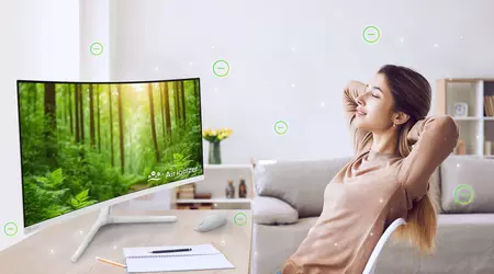 Nye Asus VU249HFI-W, VU279HFI-W og VU34WCIP-W skærme med luftrensningsfunktion bekæmper allergener og støv