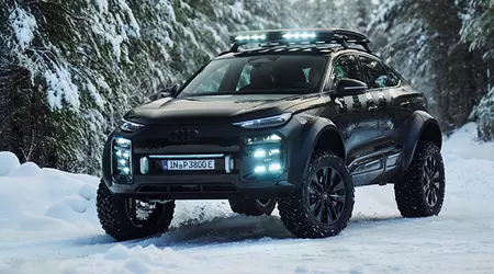Q6 e-tron offroad-koncept: Audi har skabt en elektrisk SUV med portalaksler