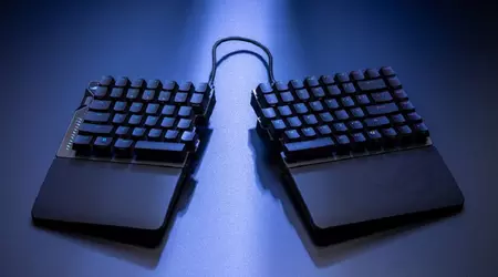 Asus har præsenteret ROG Falcata, et stilfuldt split-tastatur til konkurrerende gamingfans