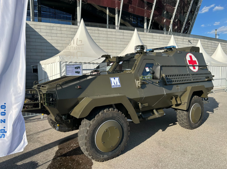 Polsk virksomhed præsenterer Oncilla-E medicinsk pansret ...