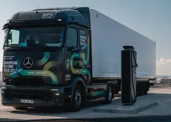 Mercedes eActros 600 elektrisk lastbil sigter ...