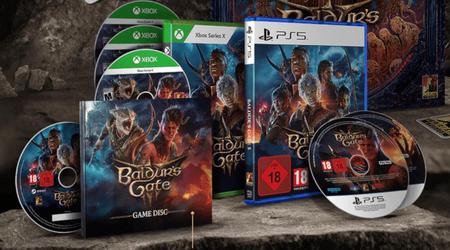 Nu er det officielt: Den fysiske version af Baldur's Gate III til Xbox Series-konsollerne vil fylde 4 diske.