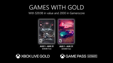 Xbox Live Gold-abonnenter får to fantastiske spil i august, Blue Fire og Inertial Drift